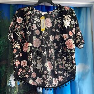 NWT Persaya Girl S short sleeve kimono